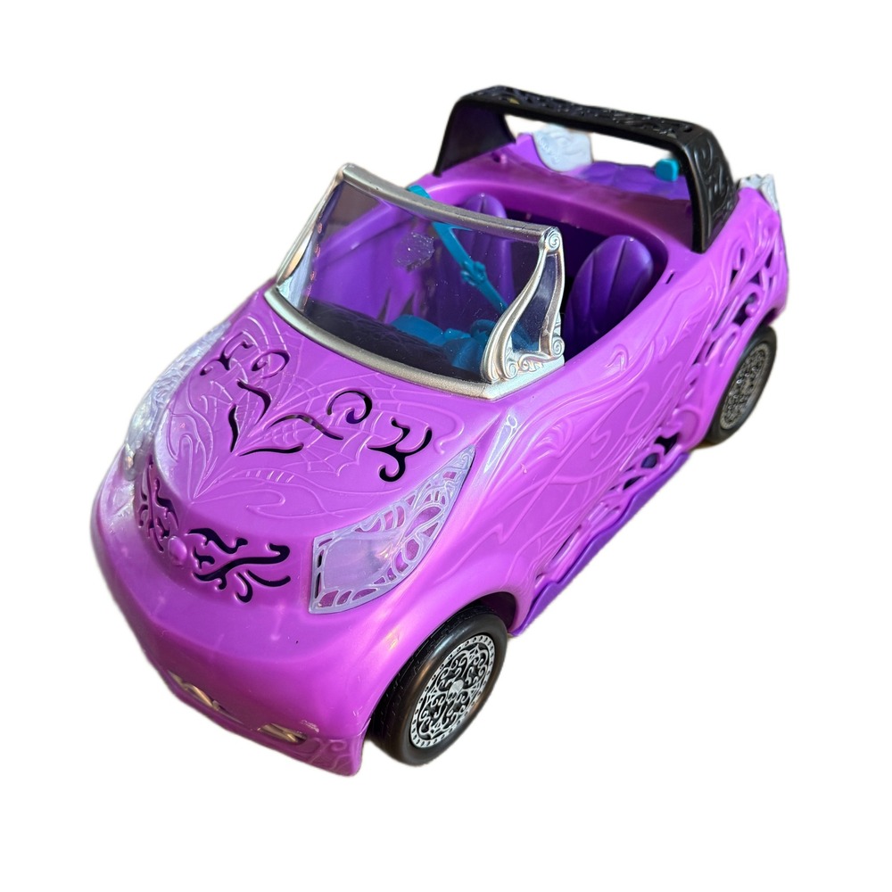 Mattel Monster‎ High Scaris City of Frights Purple Convertible Ghoul Mobile Car